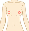 乳輪+乳輪周り